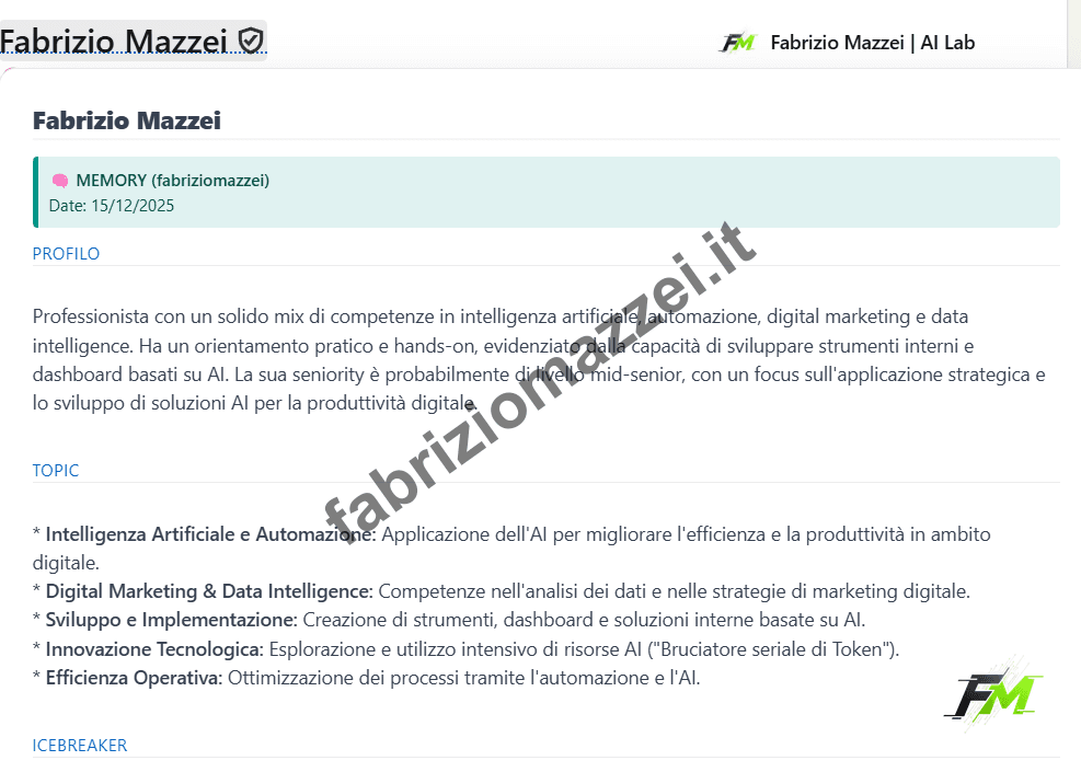 Screenshot LinkedIn Hub AI